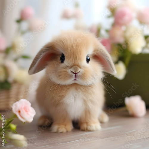 a cute bunny
