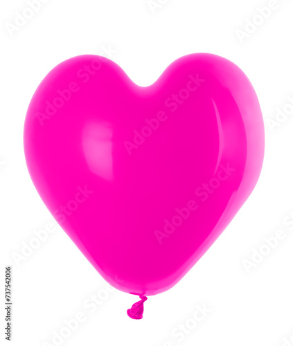 Balloon in the shape of a heart