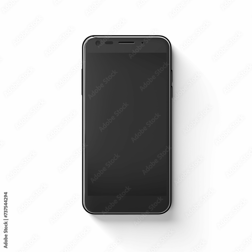 Smartphone cell phone, isolated on a white background Smartphone cell phone, isolated on a white background
