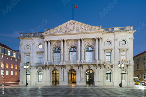 Rathaus, Praca do Municipio, Câmara Municipal, Lissabon, Portugal photo