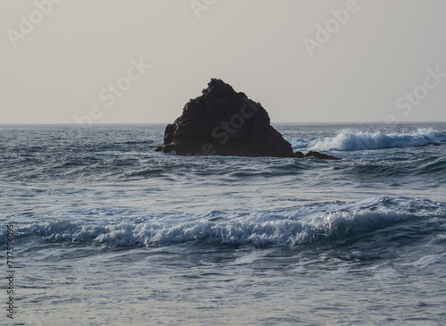 Beach Playa de Benijo on Tenerife