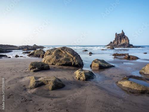 Beach Playa de Benijo in Tenerife