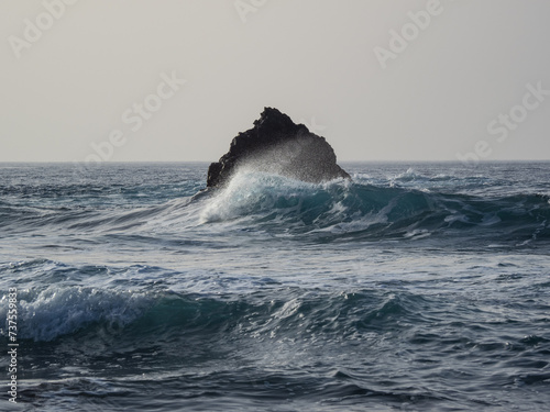 Beach Playa de Benijo on Tenerife