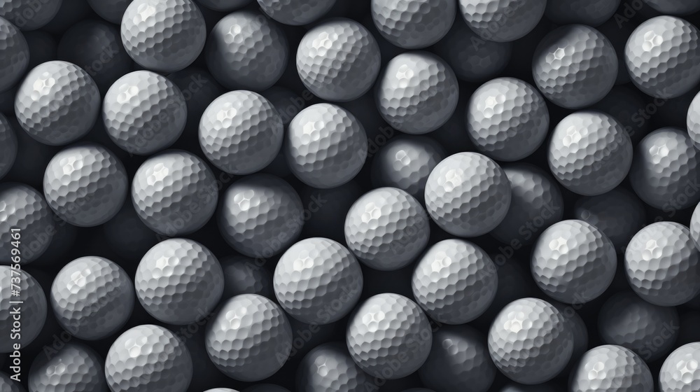 Background with golf balls in Gray color. Background with golf balls in Gray color.