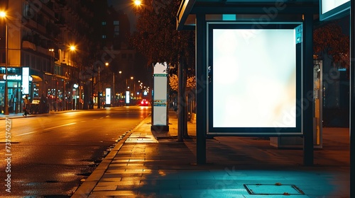 outdoor blank billboard, for writing, logo, mockup