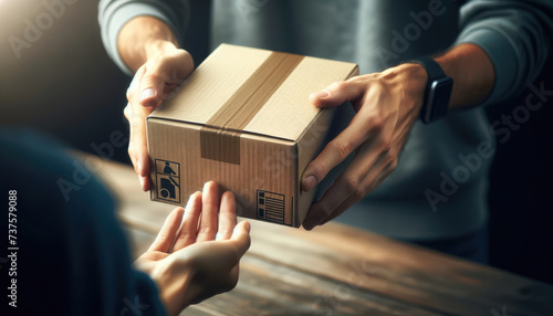 Delivery Interaction: Handing Over the Parcel