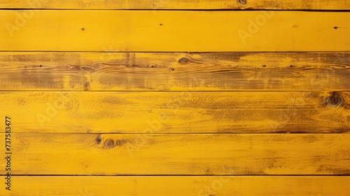 Wallpaper Mural Colorful rich mustard background and texture of wooden boards Torontodigital.ca