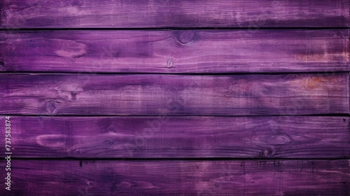 Colorful rich purple background and texture of wooden boards