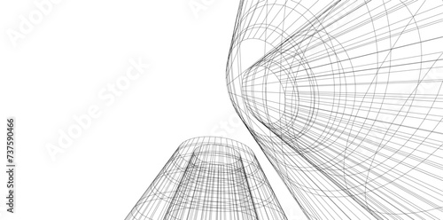 abstract architectural background