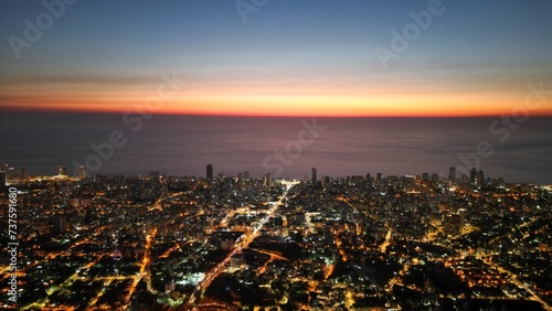 Netanya at night - Israel
