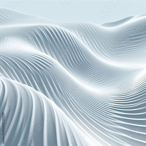 illustrade of milky wave background  white line