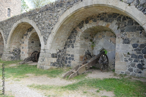 Kanonen auf Burg Stolpen photo