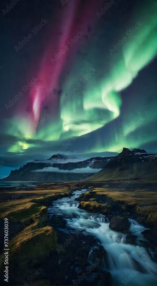 Iceland Snow Landscape