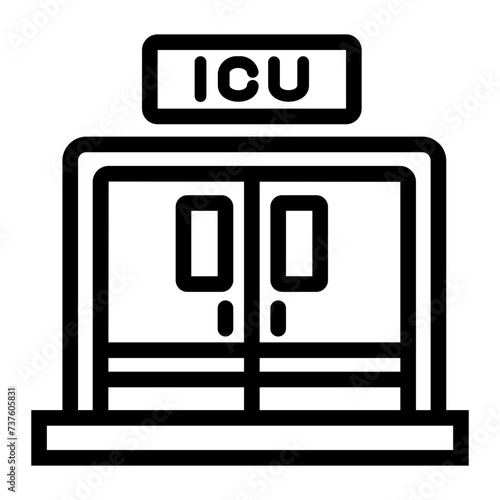 emergency room icon
