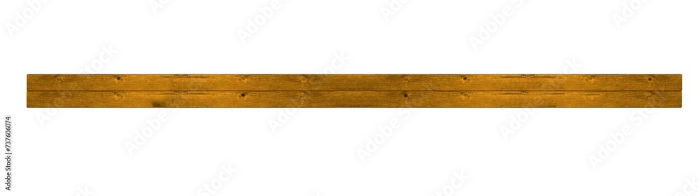 Old horizontal decorative ceiling beams plank milled in retro style - if the printed photo is significantly different from the original, please set the colors in the printer software to custom at 0