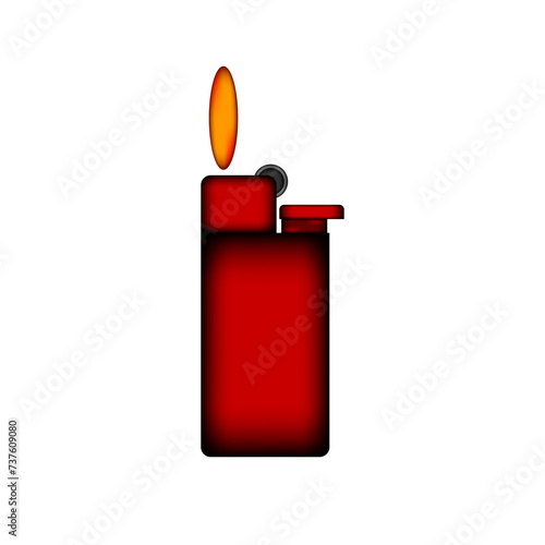 Gas lighter icon.