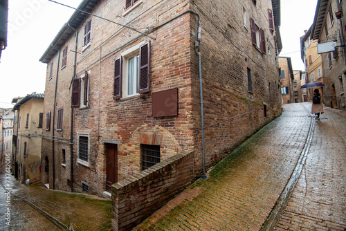 Pedestrian Alley - Urbino - Italy
