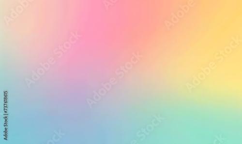 abstract rainbow background, Generative AI