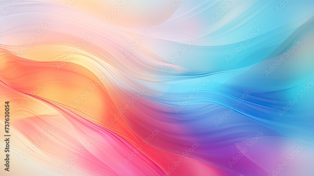 Obraz premium Abstract Vibrant Gradient background. Saturated Colors Smears