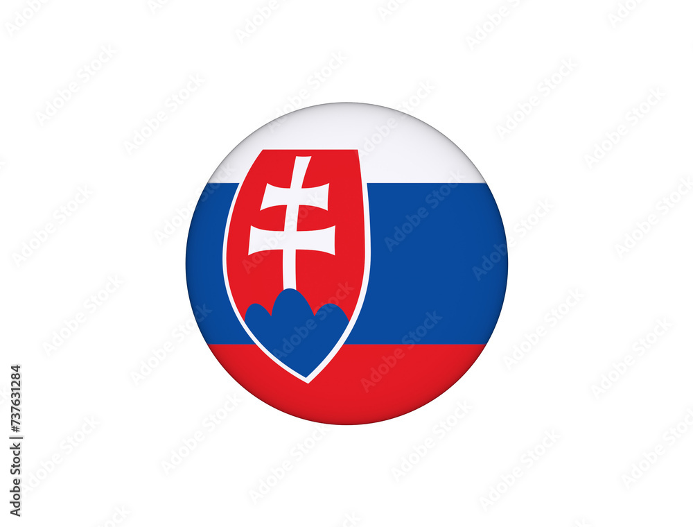 Obraz premium Slovakia Flag