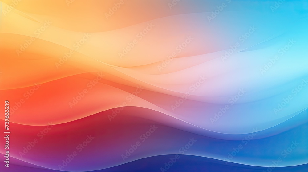 Obraz premium Abstract Vibrant Gradient background. Saturated Colors Smears