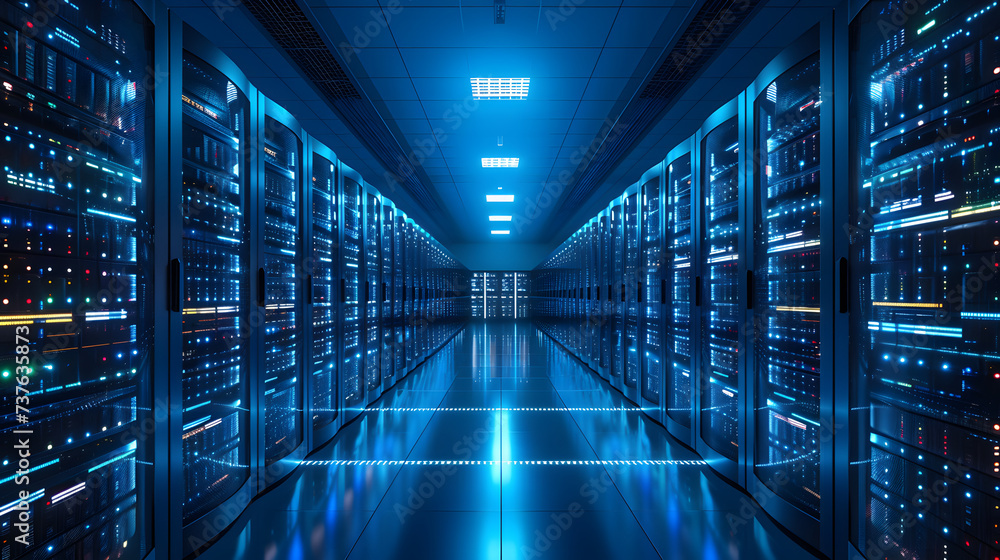 Fototapeta premium Data Center