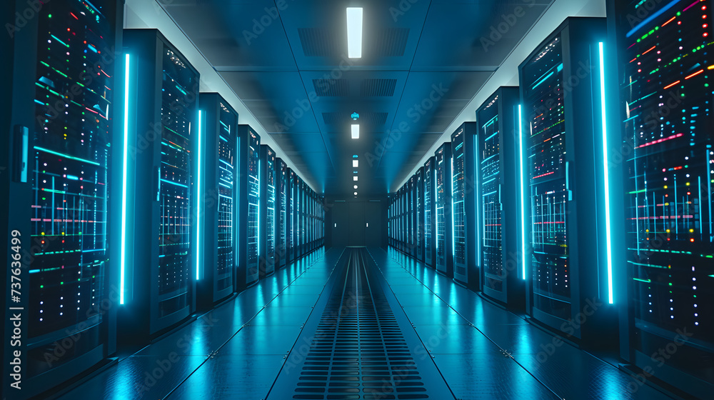 Fototapeta premium Data Center