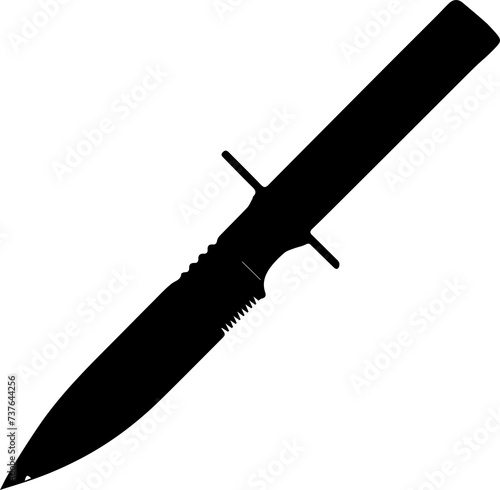 The M9 knife has several lobes