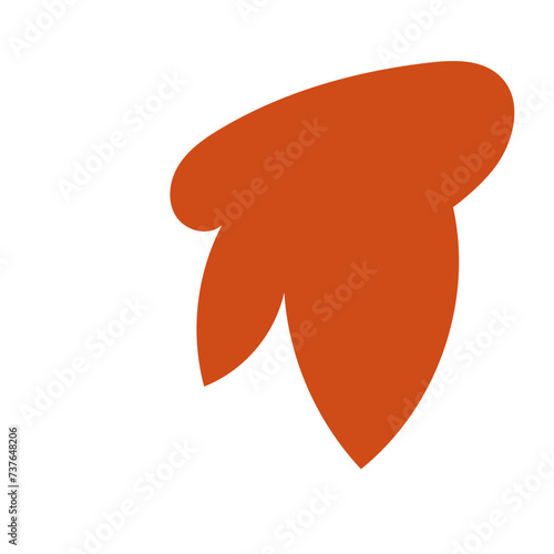 Autumn Abstract shape vector 
