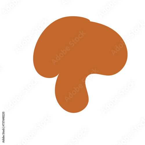 Autumn Abstract shape vector 