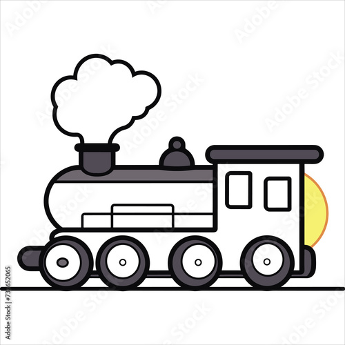 train illustration
