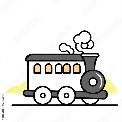train illustration