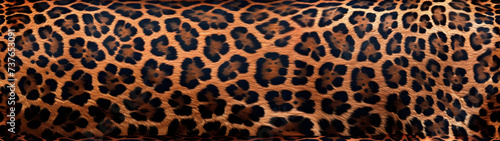 jaguar fur skin texture pattern background wallpaper, background with a ratio size of 32:9