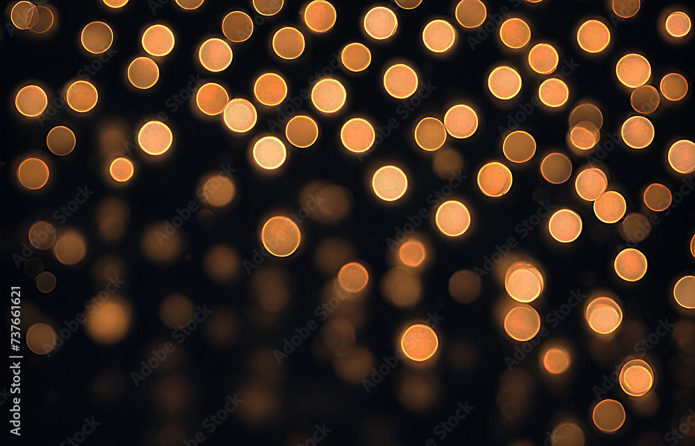 Bokeh light border copy space on the black background Bokeh light border copy space on the black background