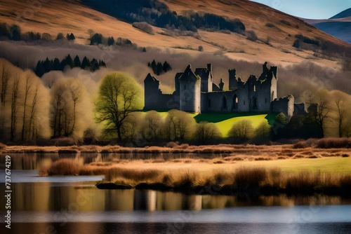 morning in the mountains