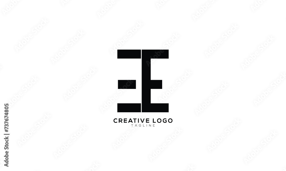 EE Abstract initial monogram letter alphabet logo design EE Abstract initial monogram letter alphabet logo design