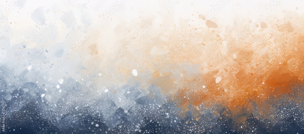 Obraz premium Abstract Background with Grunge Texture banner, Colorful blurred defocused Watercolor Brush Strokes
