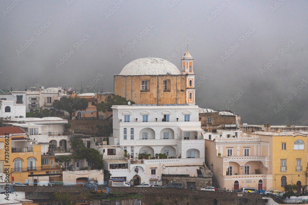 Fototapeta premium New Church Dedicated to Our Lady of Graces - Positano - Italy