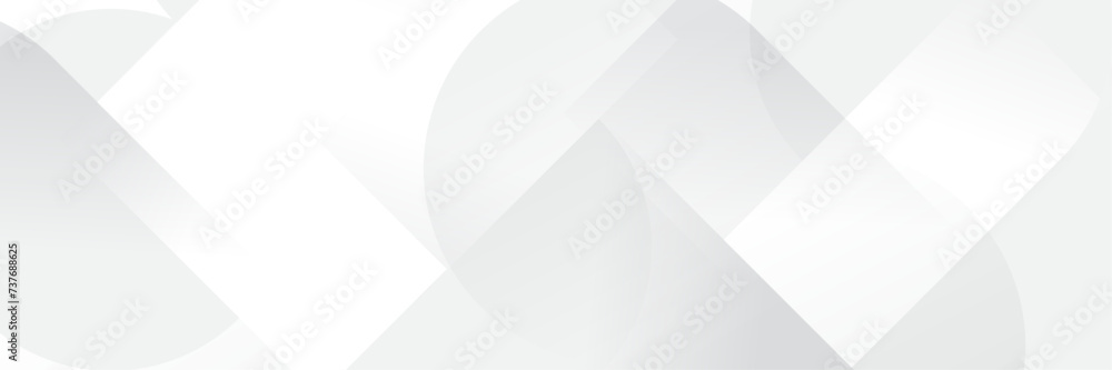 Abstract white Geometric banner design background. Abstract white Geometric banner design background.