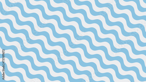 Blue Wave pattern background wallpaper design vector image for backdrop or presentation