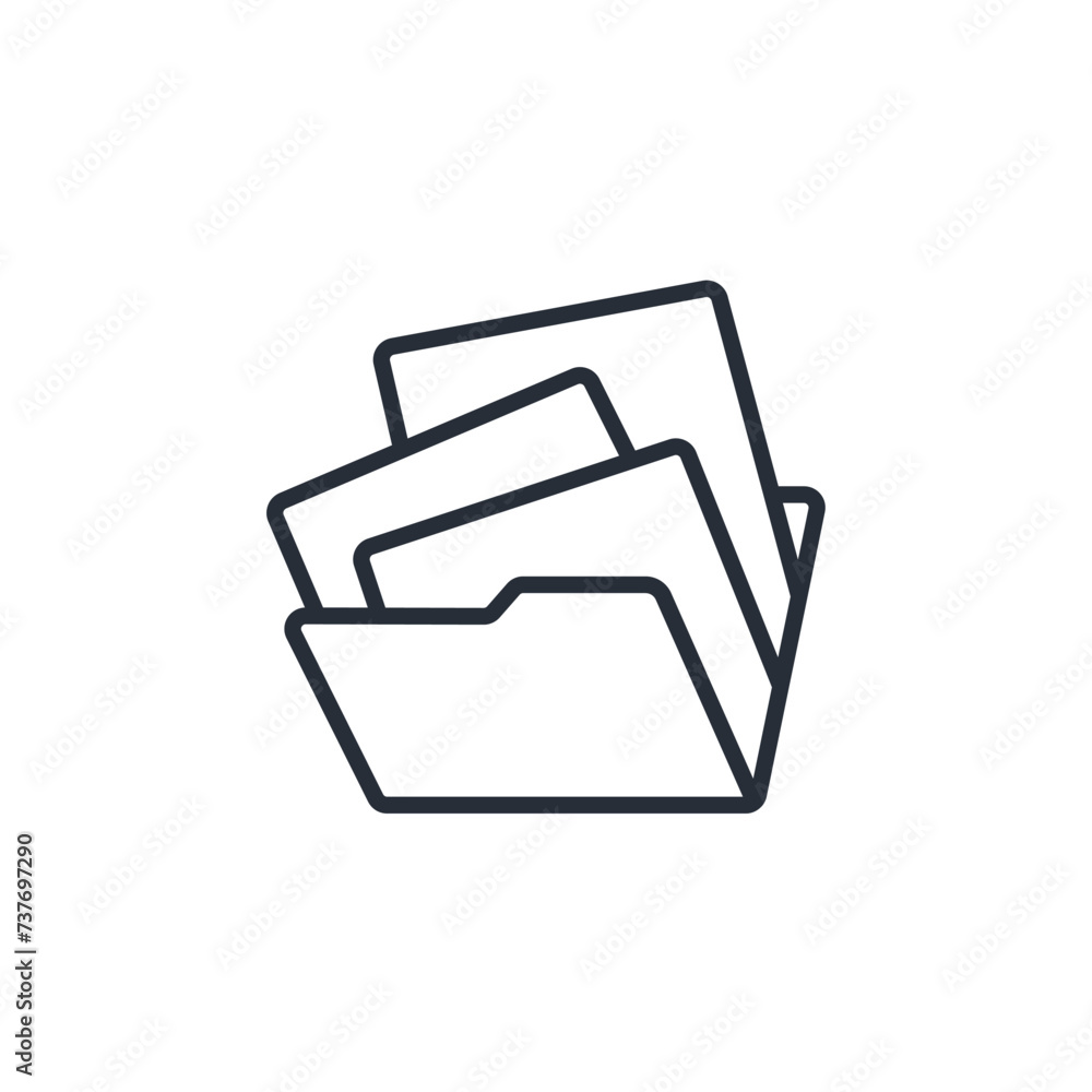 Archive icon. vector.Editable stroke.linear style sign for use web design,logo.Symbol illustration. Archive icon. vector.Editable stroke.linear style sign for use web design,logo.Symbol illustration.