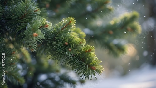 branches of a pine