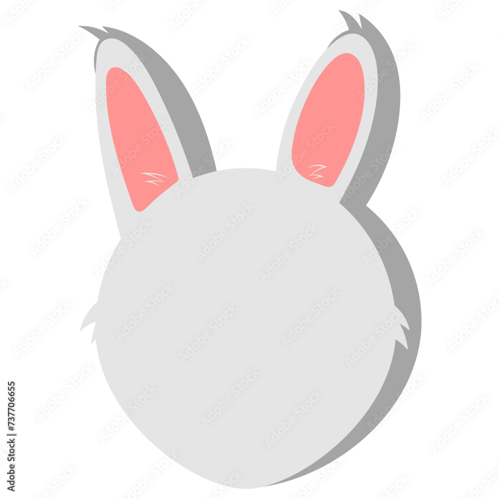 Fototapeta premium Animal shape text box