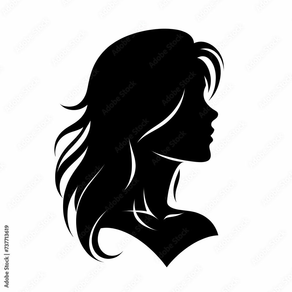 Woman silhouette	
