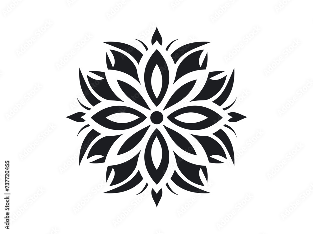 Beautiful minimalist flower illustration art. Beautiful minimalist flower illustration art.