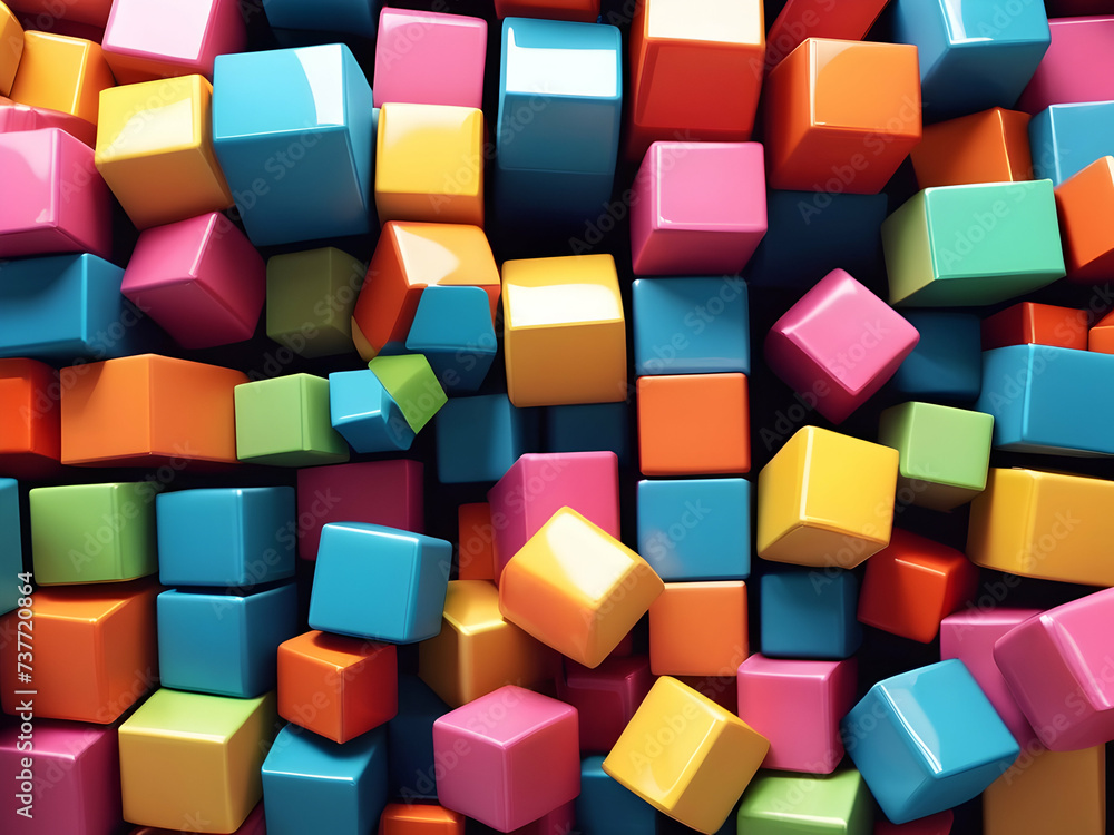 colorful box background colorful box background