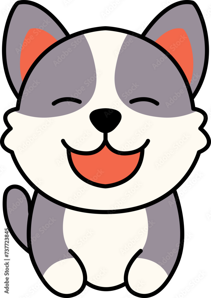 Adorable Dog Pet Icon Adorable Dog Pet Icon