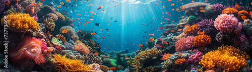 Coral Reef Adventure underwater kaleidoscope marine life