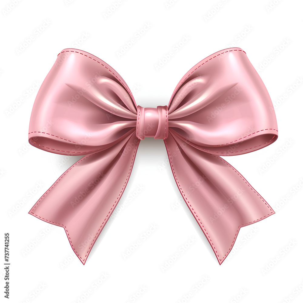 red bow isolated on white background red bow isolated on white background