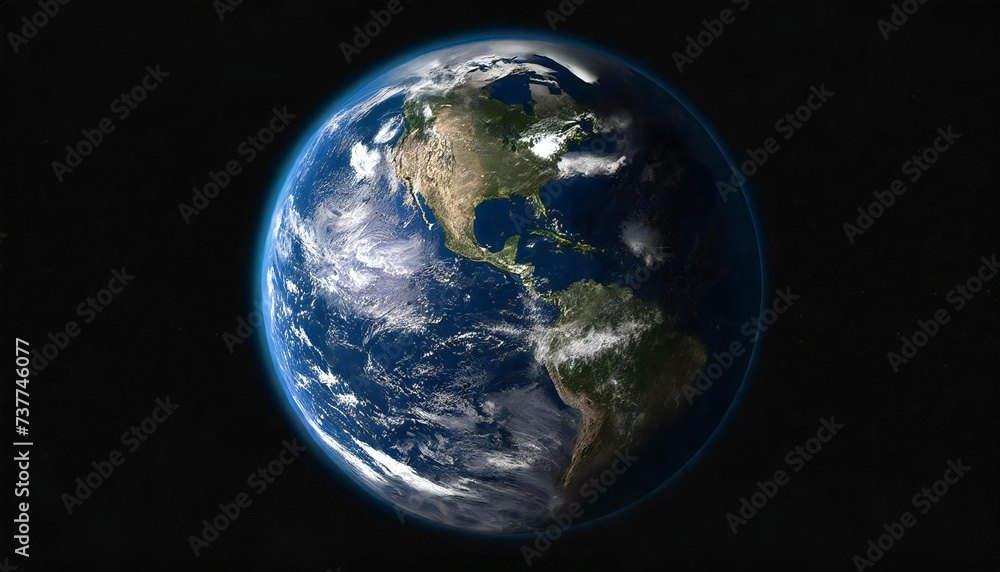 An image of the Earth seen from space. outer space. Earth. An image of the Earth seen from space. outer space. Earth.